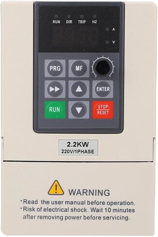 Single Phase to 3 Phase Converter 1 Horsepower 2.2KW 1PH 220V Input to 3PH 380V Output Frequency Inverter in Saudi Arabia