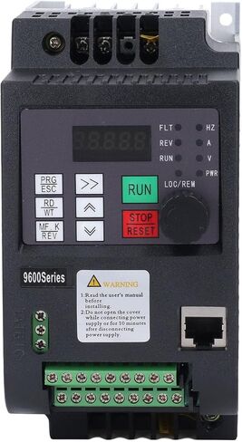 محرك التردد المتغير 0.75KW 8.4A 1PH 110 فولت 50-60 هرتز الإدخال 3PH 0-110 فولت 0-600 هرتز محول تردد ناقل الإخراج in Saudi Arabia