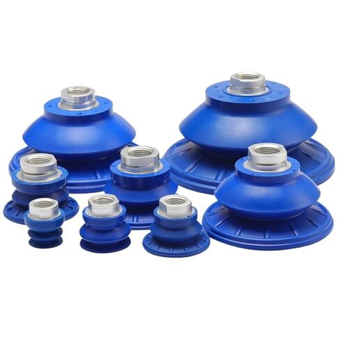 1PCS Pneumatic Manipulator Parts Vacuum Sucker Industrial Nozzle SAB Flat Rubber Silicone Bellows Suction Cups(QLF-02-20) in Saudi Arabia