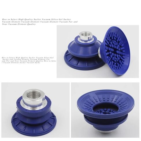 1PCS Pneumatic Manipulator Parts Vacuum Sucker Industrial Nozzle SAB Flat Rubber Silicone Bellows Suction Cups(QLF-02-20) in Saudi Arabia
