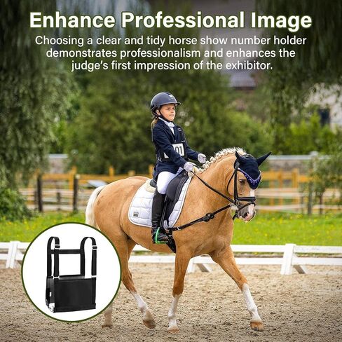 حامل أرقام العرض الأسود القابل للتعديل لـ 4-H/FFA، تجارب كلب الراعي، عروض السلالات in Kuwait