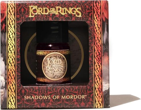 Ferris Wheel Press, Fountain Pen Ink, Warner Bros. Discovery, Official Licensed, The Lord of The Rings Special Edition, Shadows of Mordor, Ominous Wine-Red with Small Gold Shimmer, 10ml in Kuwait