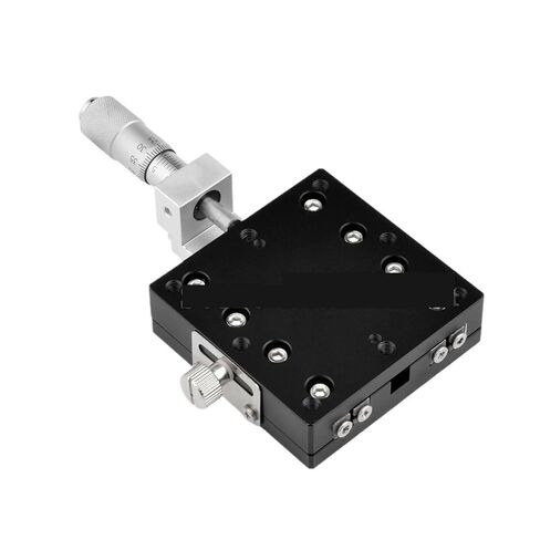 X-محور 50x50 مللي متر منصة الضبط اليدوي الخطي تحمل تعديل الشريحة X50-C عبر السكك الحديدية in Kuwait