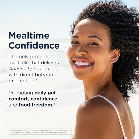 Designs for Health Anaerostipes Probiotic - 1 Billion AFU of Butyrate-Producing Probiotics for Gut Health Support, Microbiome Balance, and Immune Support - Live Probiotics, Gluten Free (30 Capsules)​ in Saudi Arabia