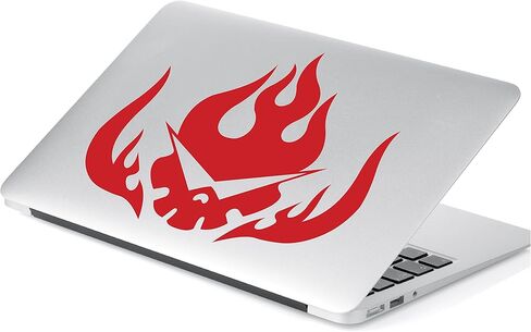 Yoonek Graphics Gurren Lagann Decal Sticker for Car Window, Laptop, Motorcycle, Walls, Mirror and More. SKU: 480 (10" x 13", Red) in Saudi Arabia