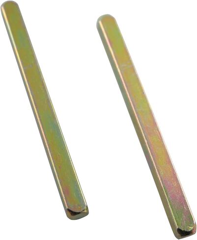 LQ Industrial 2PCS 8x8x100mm Door Lock Carbon Steel Rotating Shaft Gate Handle Assembly Replacement Part Locksmith Fitting Suitable for Domestic and Commercial Premises in Saudi Arabia