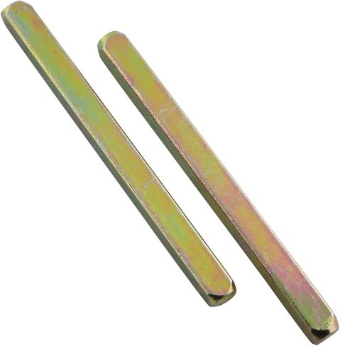 LQ Industrial 2PCS 8x8x100mm Door Lock Carbon Steel Rotating Shaft Gate Handle Assembly Replacement Part Locksmith Fitting Suitable for Domestic and Commercial Premises in Saudi Arabia