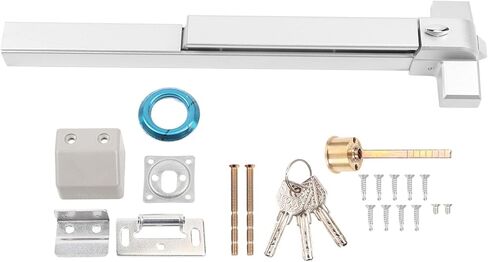 65CM Door Push Panic Exit Device 304 Stainless Steel Commercial Emergency Panic Exit Handle for Hotels Schools Schools Office Shopp Door Push DeviceEmergency in Saudi Arabia