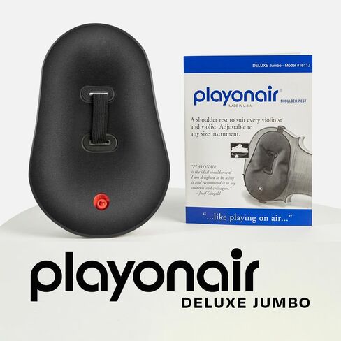 مسند كتف الكمان الفاخر الجامبو القابل للنفخ من Playonair يناسب الحجم الكامل للكمان والفيولا، يتضمن أنبوب نفخ، مسند كتف قابل للتعديل للكمان والفيولا مع أشرطة مرنة لمزيد من الارتفاع والراحة in Saudi Arabia