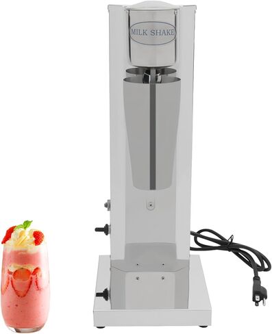 Milkshake Maker, 180W 18000RPM Commercial Milkshake Machine Stainless Steel Milk Shake Machine Milk Shake Machines with 2 Speed Adjustable&22Ounces Capacity for Milk Tea Stores Cafes Restaurants in Kuwait