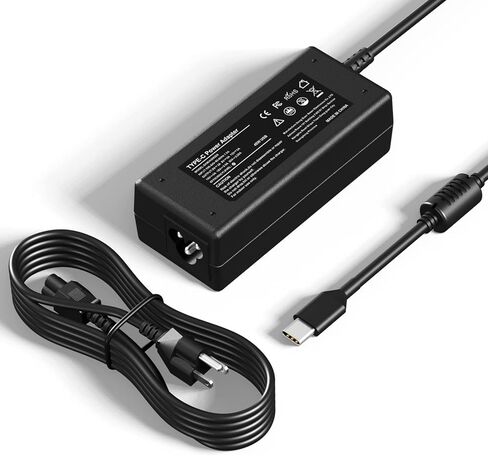 Newest 65W Watt USB Type C AC Power Adapter for Dell Latitude 3340 3440 3540 5340 5440 5540 7340 7440 7640 9440 2in1 Dell Laptop Charger Include Power Cord in Saudi Arabia