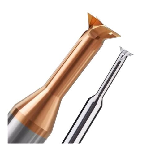 تتوافق شكل مطحنة القاطع فتحة طويلة قطع طول DIY أداة كربيد القطر 4 الناي 1mm-10mm (1xD4x100L، 60Degree-BF2055) in Kuwait