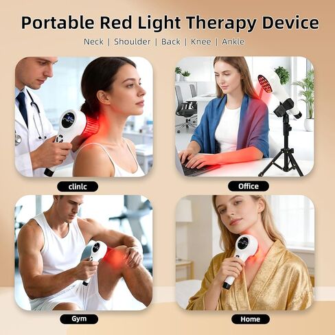 أجهزة العلاج بالضوء الأحمر المحمولة، العلاج بالضوء الأحمر القريب من الأشعة تحت الحمراء للوجه والجسم، عصا العلاج بالضوء الأحمر اللاسلكية لتخفيف آلام المفاصل، آلام العضلات للكلاب والقطط (650 نانومتر + 808 نانومتر) in Saudi Arabia