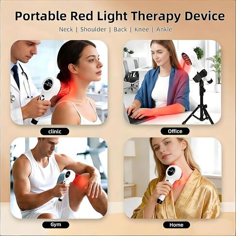 أجهزة العلاج بالضوء الأحمر المحمولة، العلاج بالضوء الأحمر القريب من الأشعة تحت الحمراء للوجه والجسم، عصا العلاج بالضوء الأحمر اللاسلكية لتخفيف آلام المفاصل، آلام العضلات للكلاب والقطط (650 نانومتر + 808 نانومتر) in Saudi Arabia