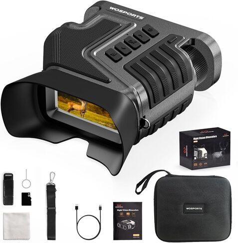4K Night Vision Goggles, 80X Total Magnification, 64GB TF Card in Saudi Arabia