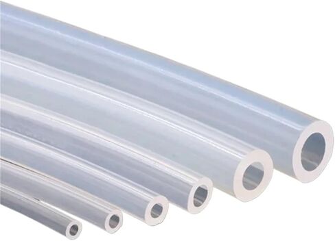 Lfang-Silicone Hose 1M Food Grade Silicone Rubber Hose Transparent Diameter 0.5 1 2 4 5 6 7 8 9 10 11 12 14 16 Mm Flexible Silicone Tube, Pressure and explosion proof(ID 12mm x 18mm OD) in Saudi Arabia