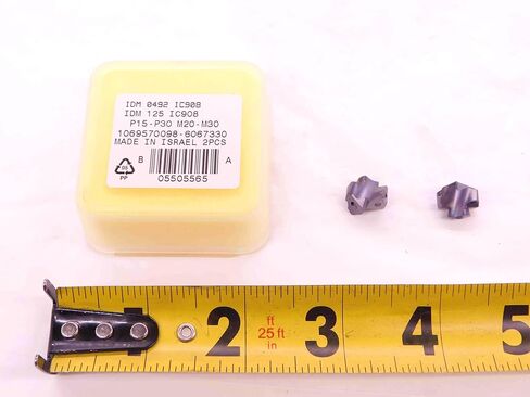 2 قطعة جديد ISCAR IDM 0492 IC908 كربيد استبدال الحفر تلميح إدراج المبرد من خلال - EA1229BM5 in Saudi Arabia