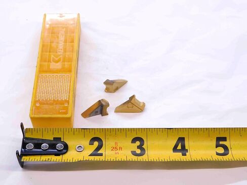 3 قطعة جديد KENNAMETAL 3.42807R001 CS5 القصدير المغلفة كربيد الحفر الشطب إدراج-NS2522LVR in Saudi Arabia
