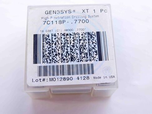 1 قطعة AMEC 7C118P -.7700 AM300 كربيد استبدال الحفر تلميح إدراج .770 قطع ضياء. - NS0347BL5 in Saudi Arabia