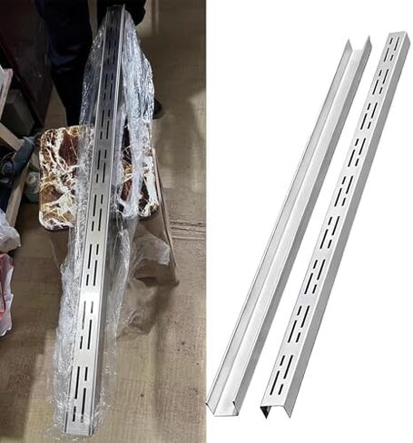مجموعة شبكة تصريف قناة رفيعة من الفولاذ المقاوم للصدأ - غطاء شبكي معدني خارجي لحلول فعالة للفناء والممرات والمرآب in Saudi Arabia