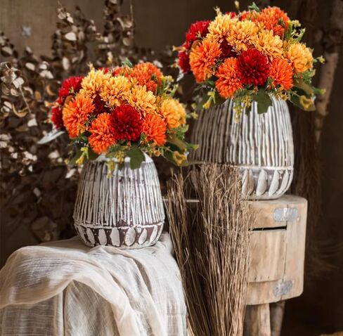 Artificial Flowers Sunflowers Bouquet for Home Decoration Garden Wedding Decor Centerpieces Real Touch Silk Flowers Bride Holding Flowers Floral Decor 1set in Kuwait