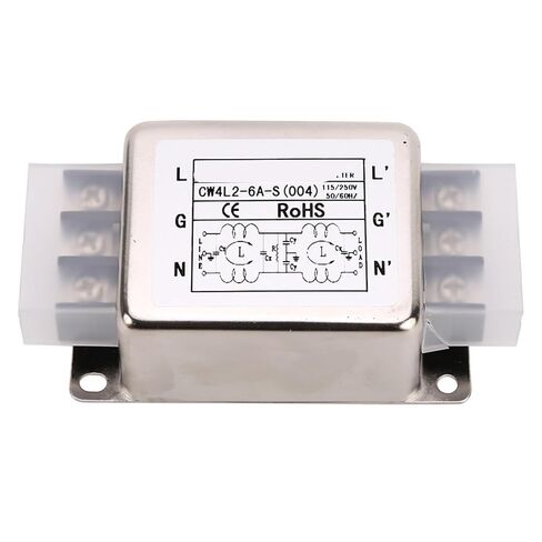 مرشح ثنائي القطب محسن أحادي الطور 220 فولت تيار متردد/تيار مستمر CW4L2-10A-S (004) كتلة طرفية (CW4L2-3A-S 004) in Kuwait