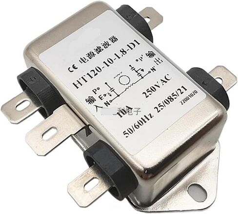 Single-Phase 220V AC Power Filter HT121-6-W5-D3 3A 5A 6A 10A(HT120-6-L8-D1 6A) in Saudi Arabia