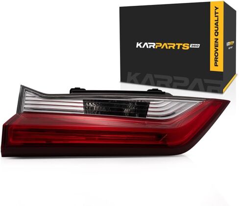 KarParts360 For 2017 2018 2019 Honda CR-V Tail Light Inner Driver Side LED w/Bulbs Replaces HO2802116 CAPA Certified in Saudi Arabia