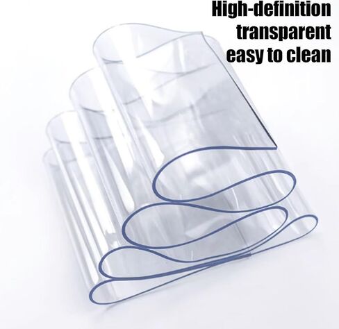 ستارة شريطية شفافة من مادة PVC للمداخل - ستارة باب بلاستيكية ناعمة عازلة للحرارة لمحلات السوبر ماركت والجراجات والمستودعات والحظائر (W225xH220cm/88.58x86.61in) in Kuwait