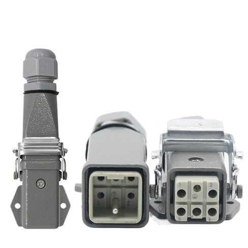 Heavy-Duty Connector 6 (5 + 1) Core Ha-006-3 Air Horizontal Cold Pressure 1Pcs in Saudi Arabia