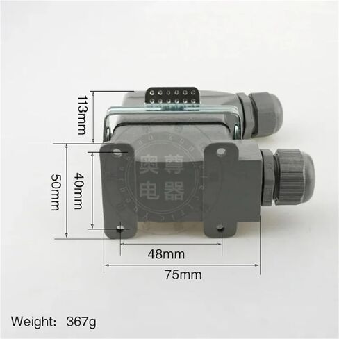 H10A - HA 010-3 إلى 10 موصلات ثقيلة أساسية لزر واحد 16 A250v برغي اتصال 1 قطعة in Saudi Arabia