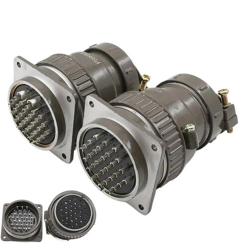 Aviation Socket Round Connector P55 30core 35core Diameter 55MM 1Pcs(30 pins) in Saudi Arabia