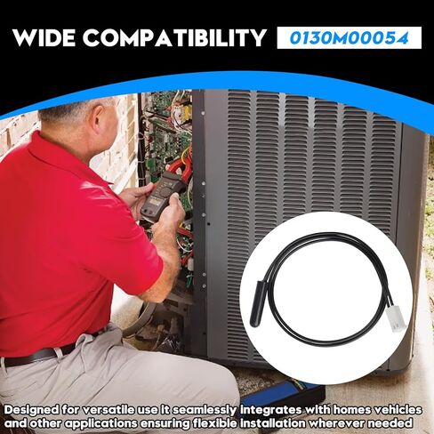 0130M00054 Air Temperature Sensor Fits for Outdoor Thermostat, Fits Models 2-Stage ASZC18 (ClimateTalk) and More, Replacement Part for Goodman Thermostat Sensor in Kuwait