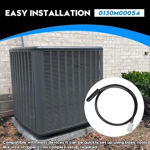 0130M00054 Air Temperature Sensor Fits for Outdoor Thermostat, Fits Models 2-Stage ASZC18 (ClimateTalk) and More, Replacement Part for Goodman Thermostat Sensor in Kuwait