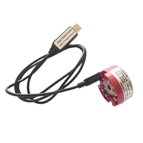 Programmable Thermocouple PT100 to 4-20mA Converter TC Input 4-20mA Output Head-Mounted Temperature Transmitter(J Thermocouple Input) in Saudi Arabia