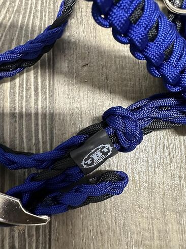 black and blue pony bitless bridle horse tack side pull hackamore with optional reins in small and large pony size in Saudi Arabia