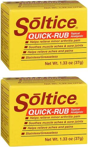 Soltice Quick-Rub Topical Analgesic, 1.33 oz, Pack of 2 in Kuwait