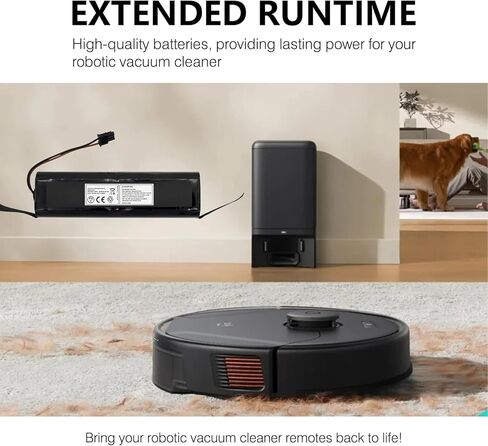 Upgraded 7200mAh Battery for RoboVac X8 Series (X8, X8 Hybrid, X8 Pro) - Upgraded 14.4V Li-ion Replacement - Longer Runtime - Compatible with Original Charger in Kuwait