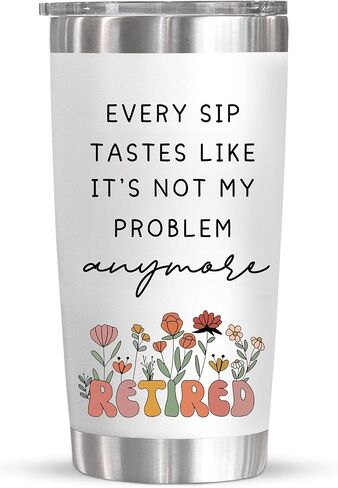 Retirement Gift for Woman Men 2026-20 Oz Tumbler-Coworker Leaving,Goodbye, Going Away, Farewell, Retired Gifts for Coworkers, Friends in Saudi Arabia