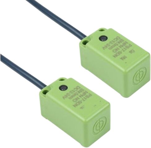 2PCS PSN17-5DN/DP/DO Square Waterproof Proximity Switch Sensor Sensing Metal PSE17-5DN/8DN NPN PNP Normally Open Normally(PS17-5DO DC Open) in Saudi Arabia