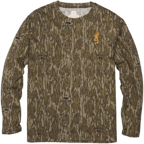 Browning Wasatch Jr Youth Long Sleeve Camouflage T-Shirt in Saudi Arabia