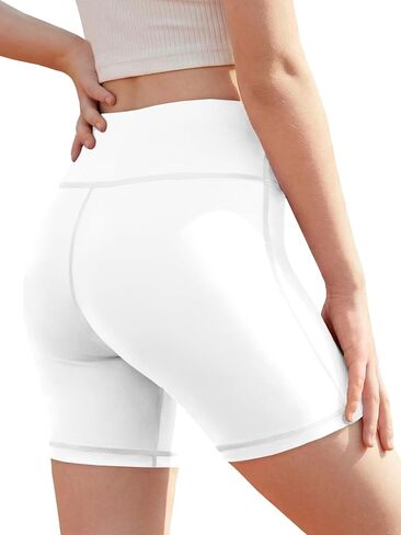 ZDC Girls Athletic Shorts Kids Workout High Waisted Yoga Dance Running Volleyball Bike Gym Shorts 5-14 Years in Kuwait