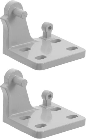 2pcs Cooler Door Hinge Replacements - Metal Refrigerator Door Lower Hinges - Repair & Maintenance Freezer Parts for Commercial Home Kitchen Settings 1.9x1.6x1.6Inch in Saudi Arabia