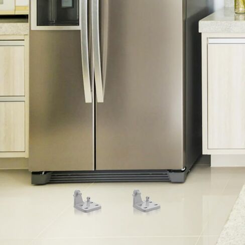 مجموعة مفصلات الثلاجة من Holibanna مكونة من قطعتين - مفصلات محورية للباب شديدة التحمل للمبرد والتخزين البارد والفريزر وأجهزة المطبخ - ملحقات إصلاح سهلة التركيب 1.9 × 1.6 × 1.6 بوصة in Kuwait