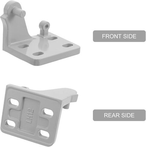مجموعة مفصلات الثلاجة من Holibanna مكونة من قطعتين - مفصلات محورية للباب شديدة التحمل للمبرد والتخزين البارد والفريزر وأجهزة المطبخ - ملحقات إصلاح سهلة التركيب 1.9 × 1.6 × 1.6 بوصة in Kuwait
