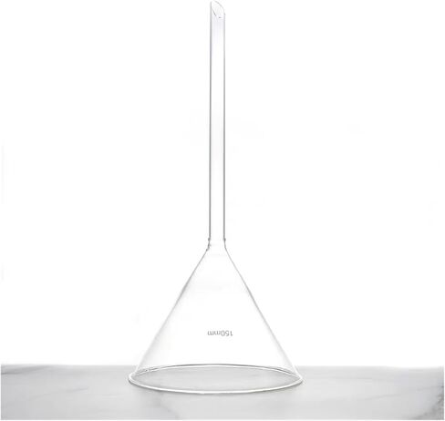 قمع زجاجي مثلث للمختبر - قمع زجاجي البورسليكات السميك لمعدات المختبرات (50 مم 4 قطع) in Kuwait