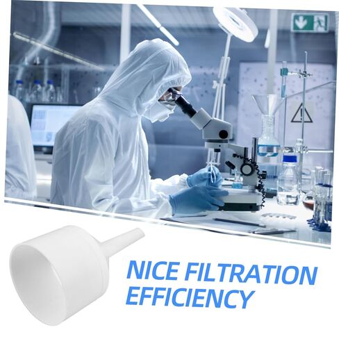 Plastic Funnel Strainer Filter Paper Funnel for Kitchen Laboratory Chemistry in Saudi Arabia