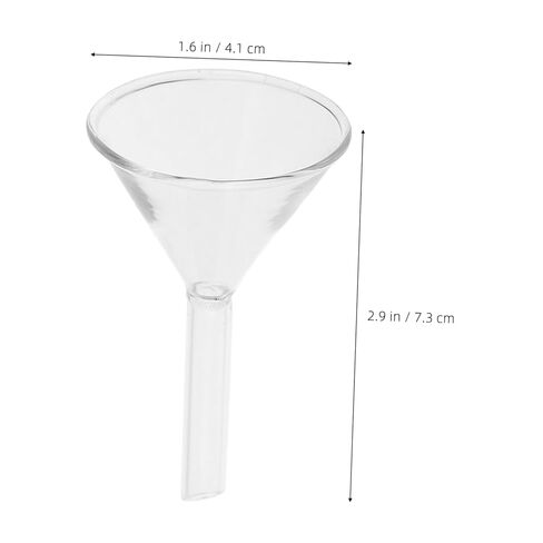 GANAZONO 3pcs Wide Mouth Glass Filter Funnel Scientific Filling Funnel for Laboratory Use in Saudi Arabia