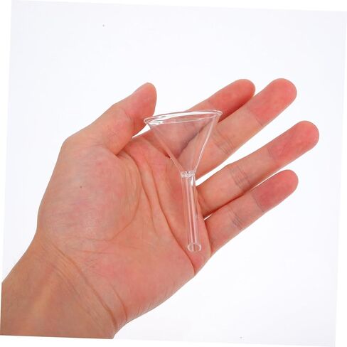 GANAZONO 3pcs Wide Mouth Glass Filter Funnel Scientific Filling Funnel for Laboratory Use in Saudi Arabia