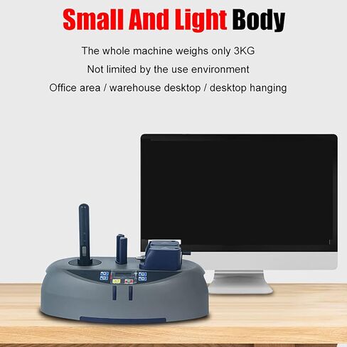 آلة الوسادة الهوائية، آلة صنع التغليف الصغيرة للتغليف، النفخ الذكي بدون تسخين مسبق، وظيفة الاستعداد التلقائي، تستخدم للتعبئة in Kuwait